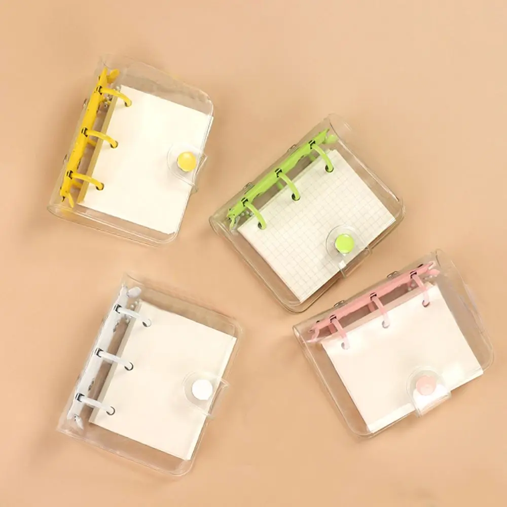 Creative Mini File Folder Hand Account Diary Diary Book Rings Binder Inner Pages Loose-leaf Refill Notebook Cover