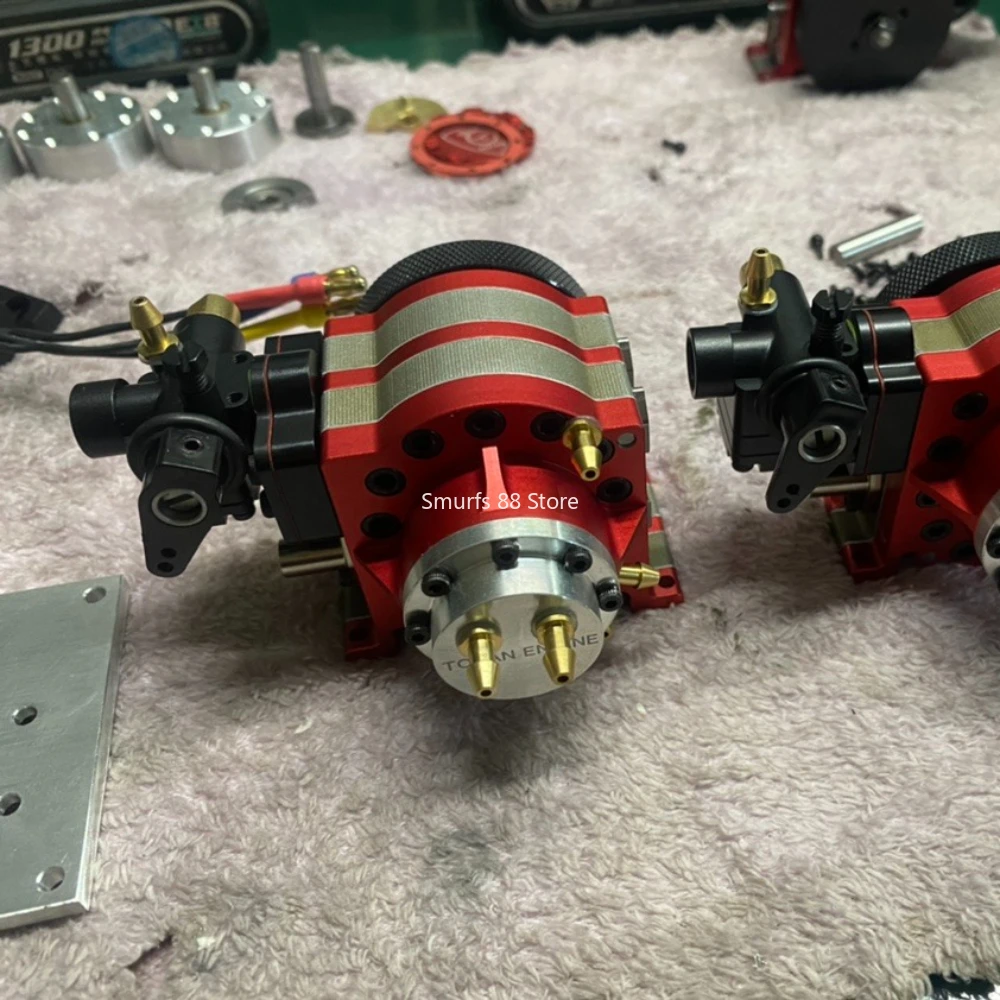 

TOYAN RS L200 Двухроторный двигатель Цельнометаллический двухцилиндровый метаноловый двигатель Модель игрушки