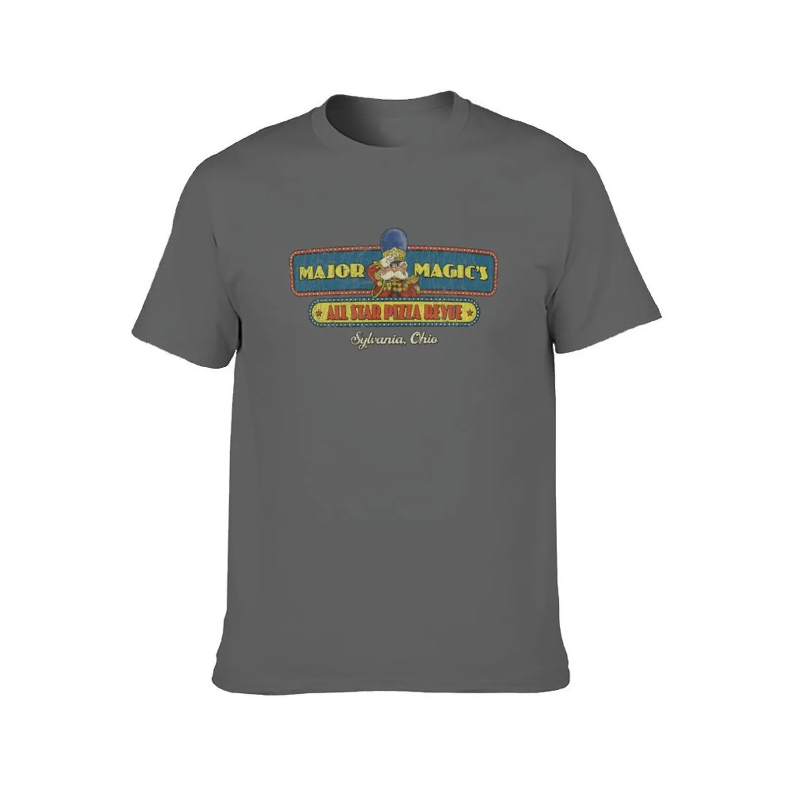 Major Magic's All Star Pizza Revue T-Shirt t shirts with prints funny t shirts cotton cotton t shirt pack T-Shirt