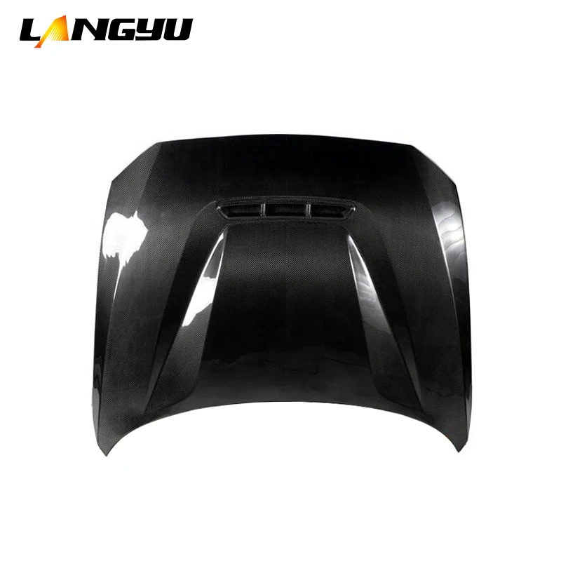 Auto Refitting Parts Dry Carbon Fiber Front Bonnet Cover bmws 2 Series F87 M2 Style Engine Hoods For bmws F22 Hood