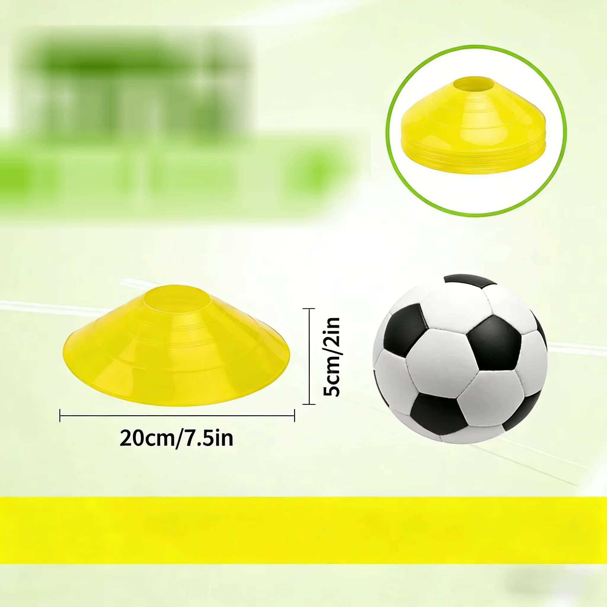 Football Training Cone - Kerucut Latihan Sepak Bola, Piringan Latihan