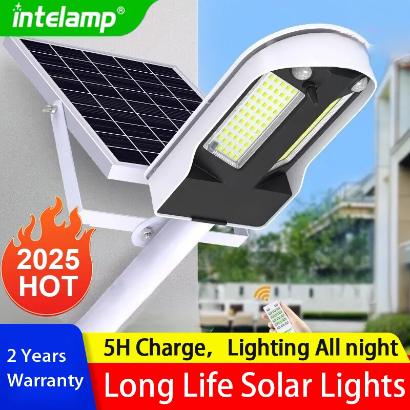 

Newest Powerful LED Outdoor Solar Lights Motion Sensor Wall External Solar Lamp Waterproof Sunlight Power Street Garden Light