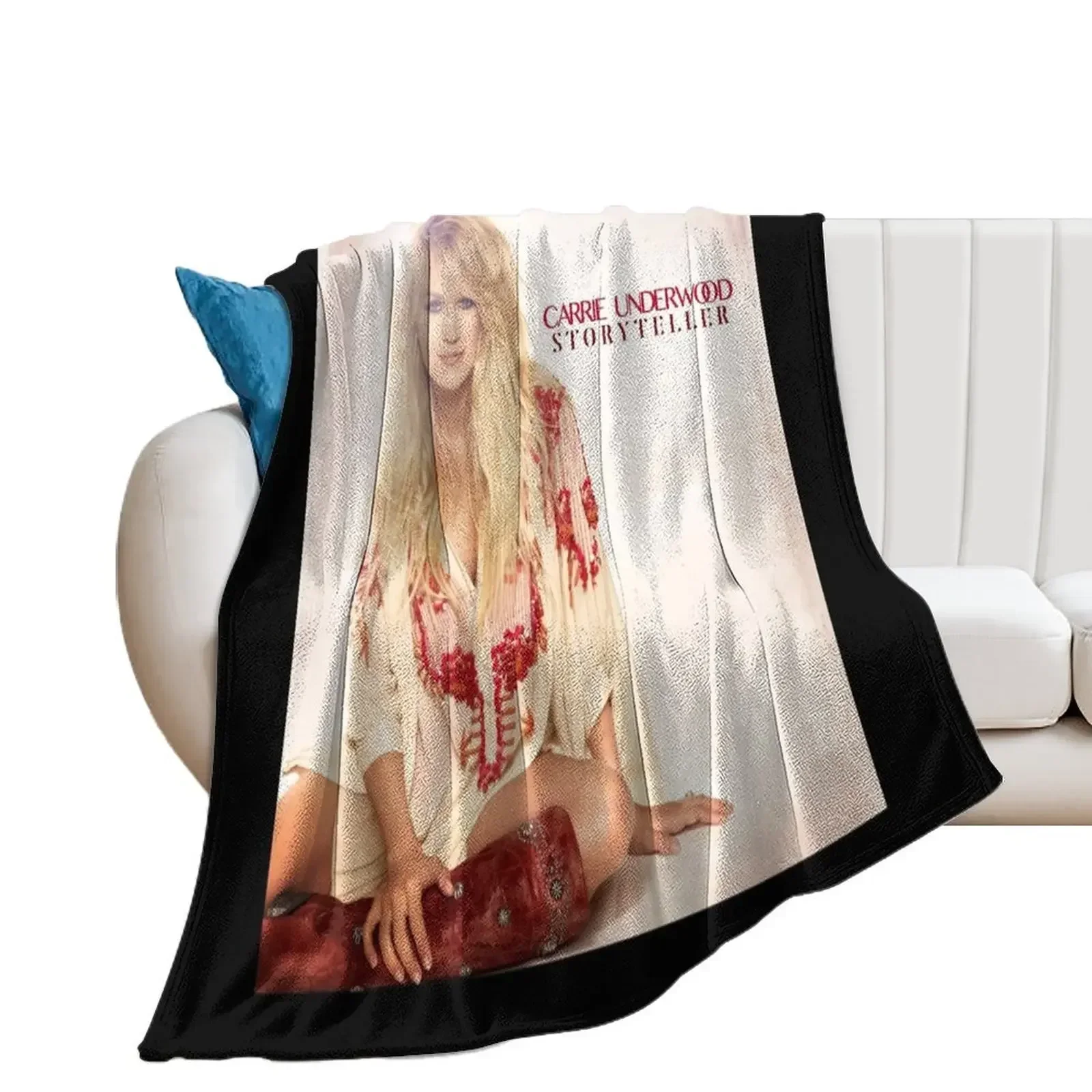 Carrie Underwood storyteller Throw Blanket for sofa Fashion Sofas Blankets