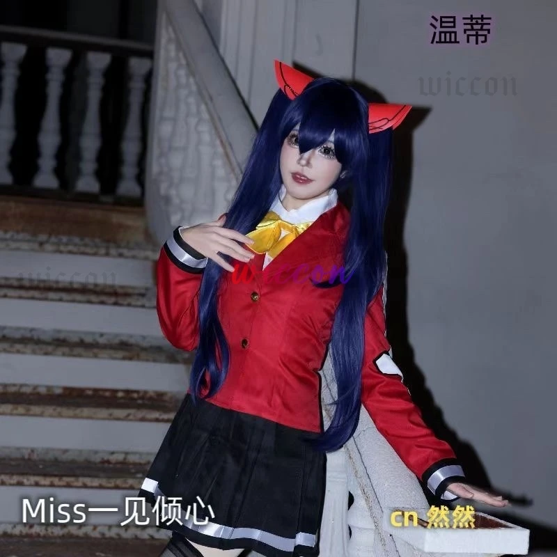 Anime Fairy Tails Wendy Marvell Cosplay Costume Halloween Party Clothing Custom Size Dresses Suit School Uniform