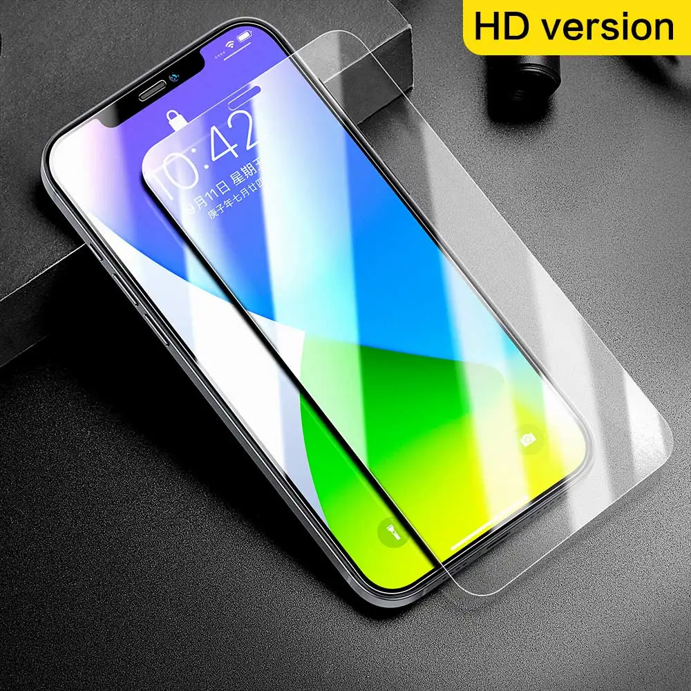 SmartDevil 2/3 stuks schermbeschermer voor iPhone 16 Pro max 16 15 14 Anti-vingerafdruk HD gehard glasfilm voor iPhone 13 Pro 12