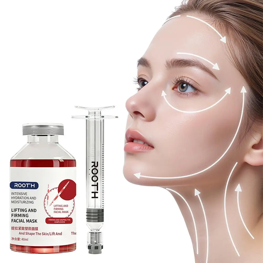 ROOTH Lifting & Firming Facial Mask 40ml – Anti-Wrinkle Tightening Essence for V-Shape Face Lift Women Facial Skincare