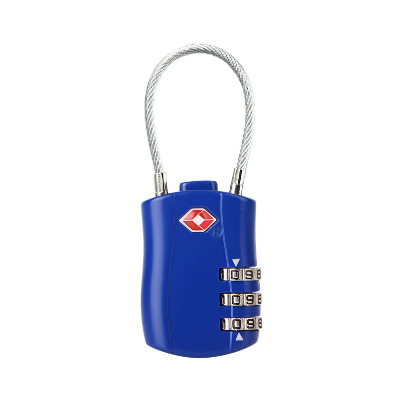 TSA Customs Combination Lock, Backpack, Suitcase, Steel Wire Lock, Aluminum Alloy Combination Padlock.