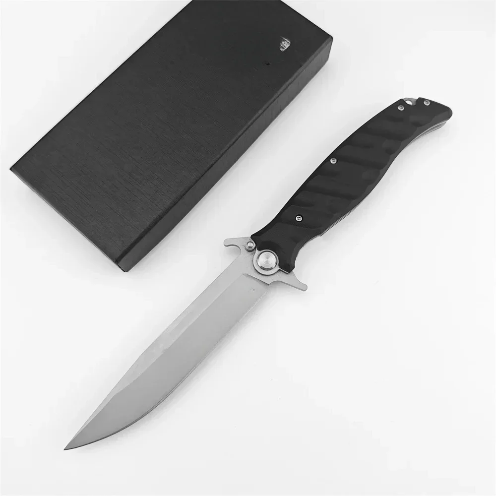 Russian H/O/K/C Finka Tactical Folding Knife D2 Blade G10 Handle Hunting Survival Pocket Knives Camping Hunting EDC Tool