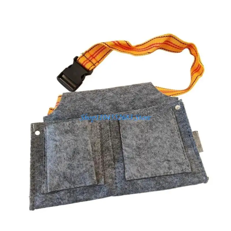 

Y6GD Adjustable Tool Belt Bag with Belt for Carpenters Builders and Craftsmen
