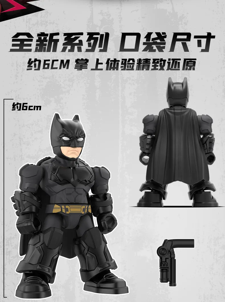 Blokees DC Blind Box Batman Arkham Knight Catwoman Mr.Freeze Clayface Zusammengebaute Bausteine Actionfigur Sammler-Spielzeug – Detail 26