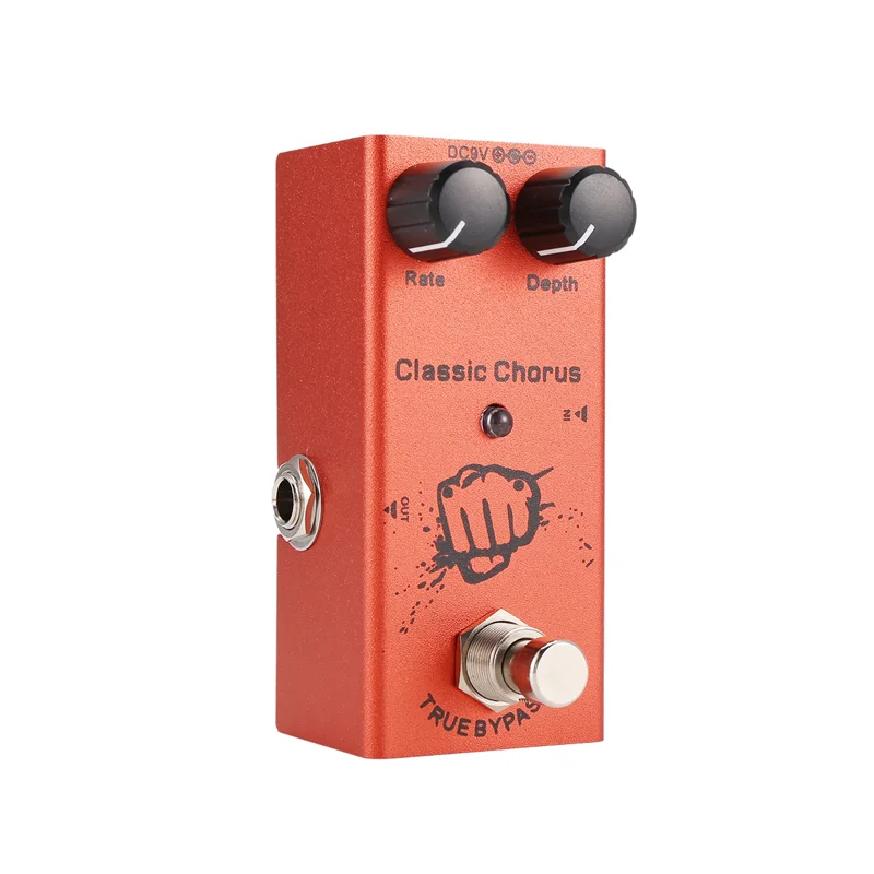 

A44M Mini Electric Guitar Effect Pedal Electric Guitar Pedal Vintage Classic Chorus For Electric Guitar