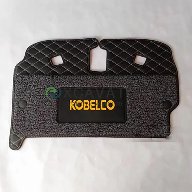 For Kobelco Cabin Floor Mat SK60SR SK75SR SK135SR SK200SR Excavator Cab Foot Mat