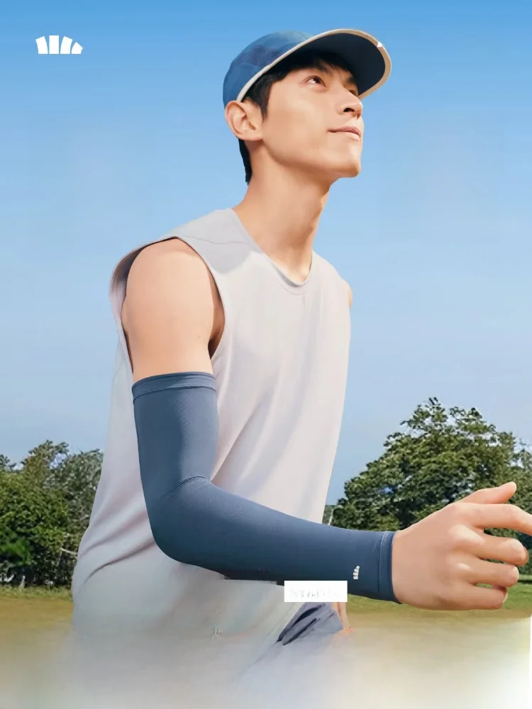 

Мужские и женские охлаждающие рукава-нарукавники Bananain из ледяного шелка с защитой от УФ-излучения для вождения, рыбалки и велоспорта на открытом воздухе