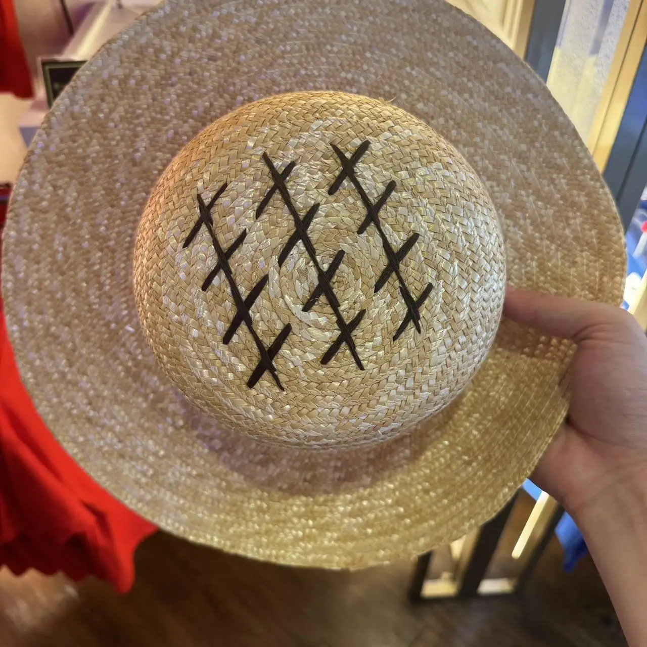 Anime Strohhut Gleicher Strohhut für Frauen Sommer Cosplay für Männer Sonnenschutzhut