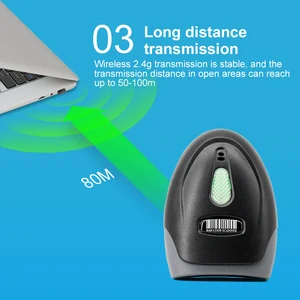 1D/2D reader of the barcode, USB, pressed/wireless, 2.4g, wifi, bluetooth, handheld, QR code sweeper, CMOS image, high speed decoration 10 Main Sales BAR CODE READER - №7