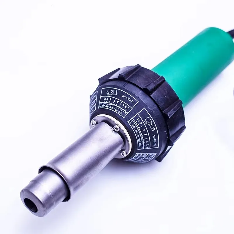 2024 New 1600W Hot Air PVC Welding Torch with Digital Display Temperature Plastic Welder Welding Gun