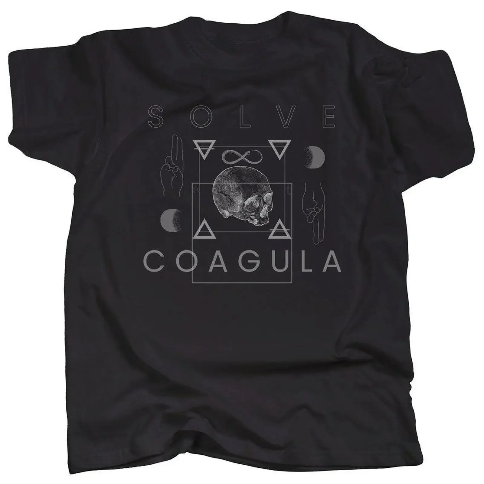 Alchemical Solve Et Coagula T Shirt vintage Washed designer clothes Soft Stylish Slightly Stretched Breathable fashion graphic