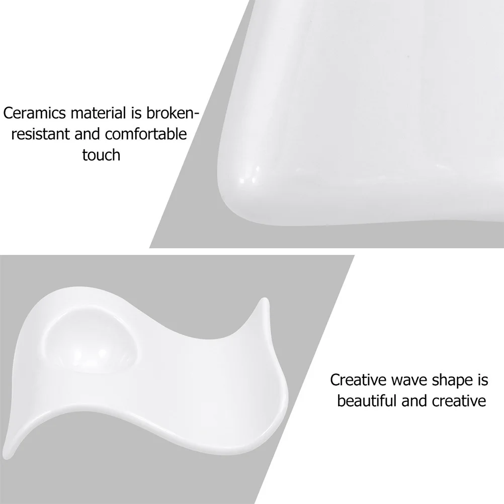 

1Pcs Egg Cup Ceramic Practical Creative Household Lightweight Breakfast Holder for Table Use Ceramic Egg Holder