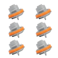 Enchufe de lámpara trasera apto para Jeep Liberty Grand Cherokee 1999 2002 2003 2004 OE 4676589 Lámpara trasera Enchufe de luz 6 piezas