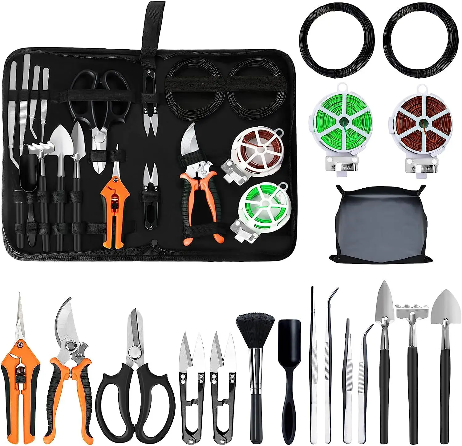 

20-Piece industrial-grade DIY bonsai tree set Multifunctional crossover bonsai tree gardening tool set