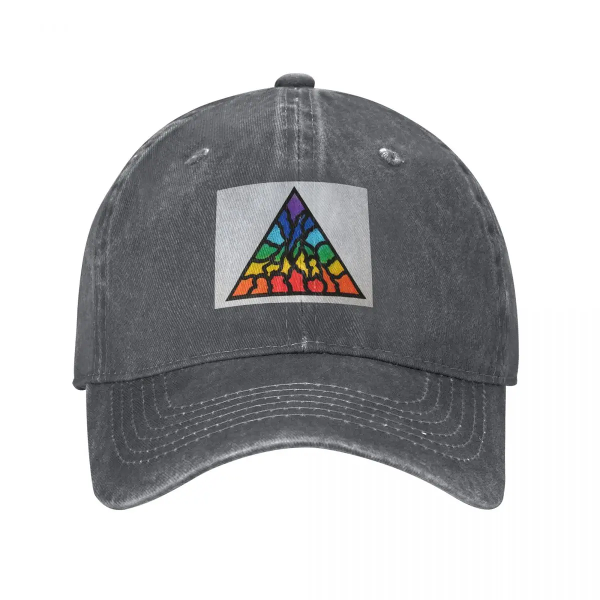 7 Chakra Triangle Baseball Cap beach hat Beach Bag Custom Cap Christmas Hat Women Caps Men's