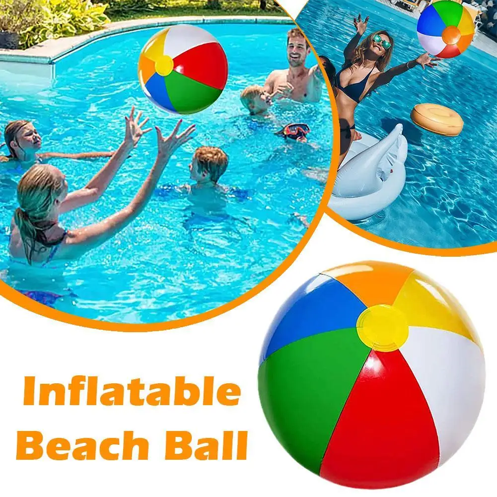 Ballon gonflable de plage, jouets de piscine d'eau en plein air, accessoires de sport, volley-ball, fête de jeu aquatique, cadeau d'interaction parent-enfant, été