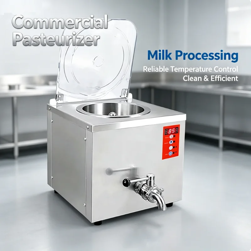 New Small Mini Stainless Steel Automatic Pasteurization Machine for Milk Juice Food Industry Easy to Operate