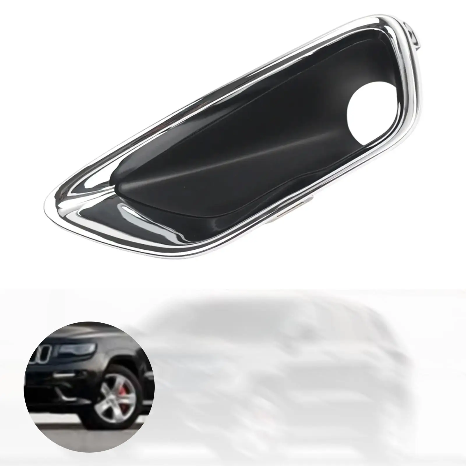 

Left Side 68261711AA/5zm55sz0AA Vehicle Repair Part Easy Installation Fog Light Lamp Bezel Premium for Jeep Grand Cherokee