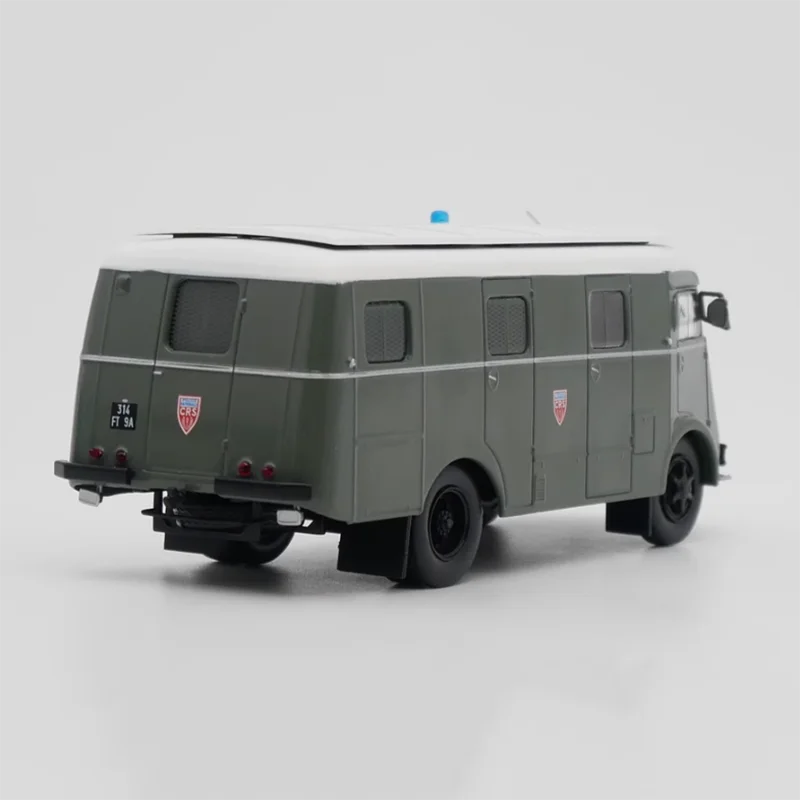 Diecast Maßstab 1:43 Berliet CRS Militärfahrzeuge Legierung Fahrzeugmodell Fertige Simulation Sammlung Dekoration Geschenk Spielzeug Display