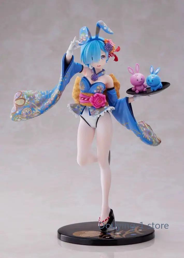 

In Stock Authentic F:NEX Rem 1/7 22cm Peripheral Character Beauty Toy Model Authentic Toy Collection Gift