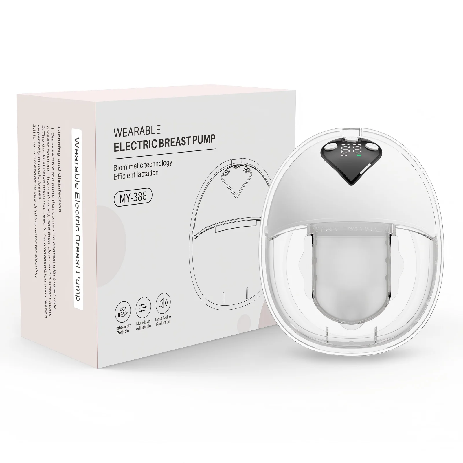 hands-free-electric-breast-pump-my-386-wearable-breast-pump-with-12-levels-4-modes-soft-silicone-bpa-free-portable-set