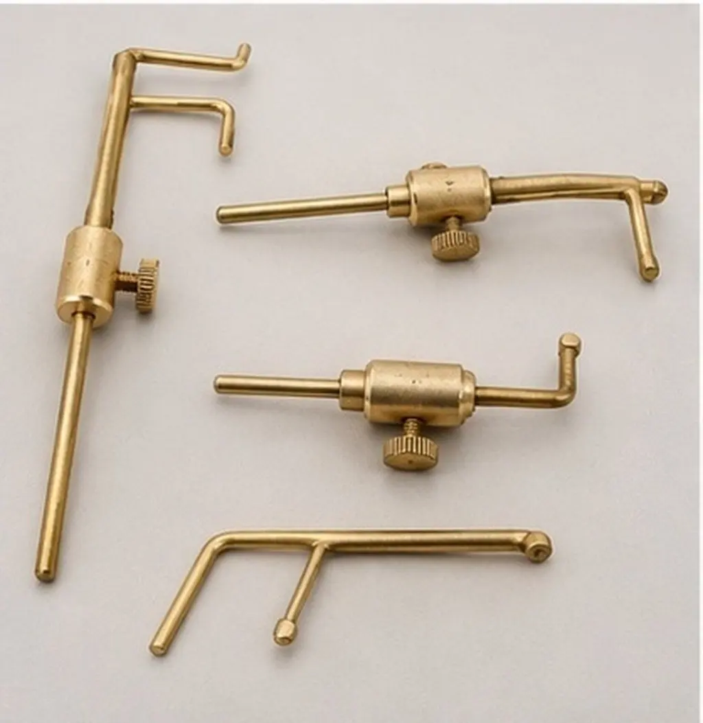 Brass Violin Viola Sound Post Gauges Luthier Installation Repair Measuring Tool Violin Accessory Luthier Calipers