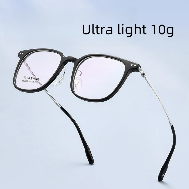 FIRADA-Lunettes rétro carrées en titane pour hommes et femmes, lunettes confortables, lunettes d'affaires, optique, contrevenants, monture, mode, BV3005