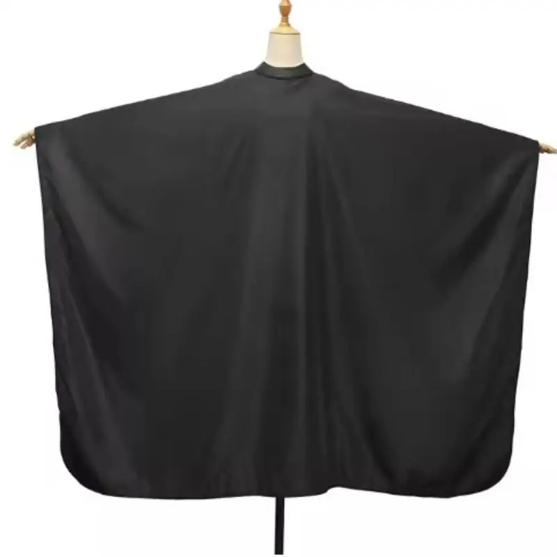 Barber Hair Cutting Cape Waterproof Anti Static Hair Resistant Salon Gown With Button Collar For Hair Styling Shop Home Hair Cu