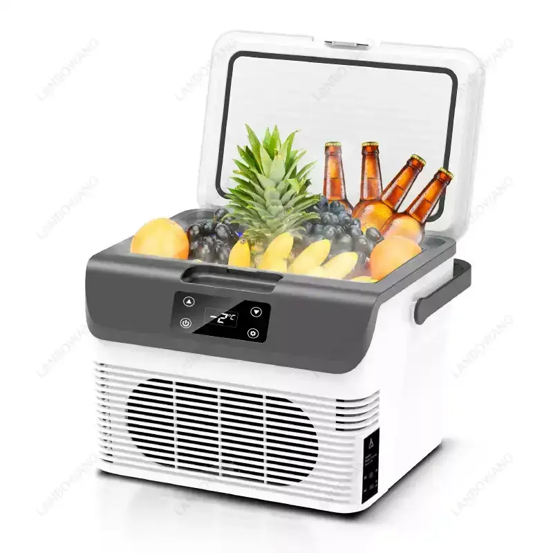15L-B 12V 24V Portable Car Refrigerator Digital Display Vehicle Fridge Freezer