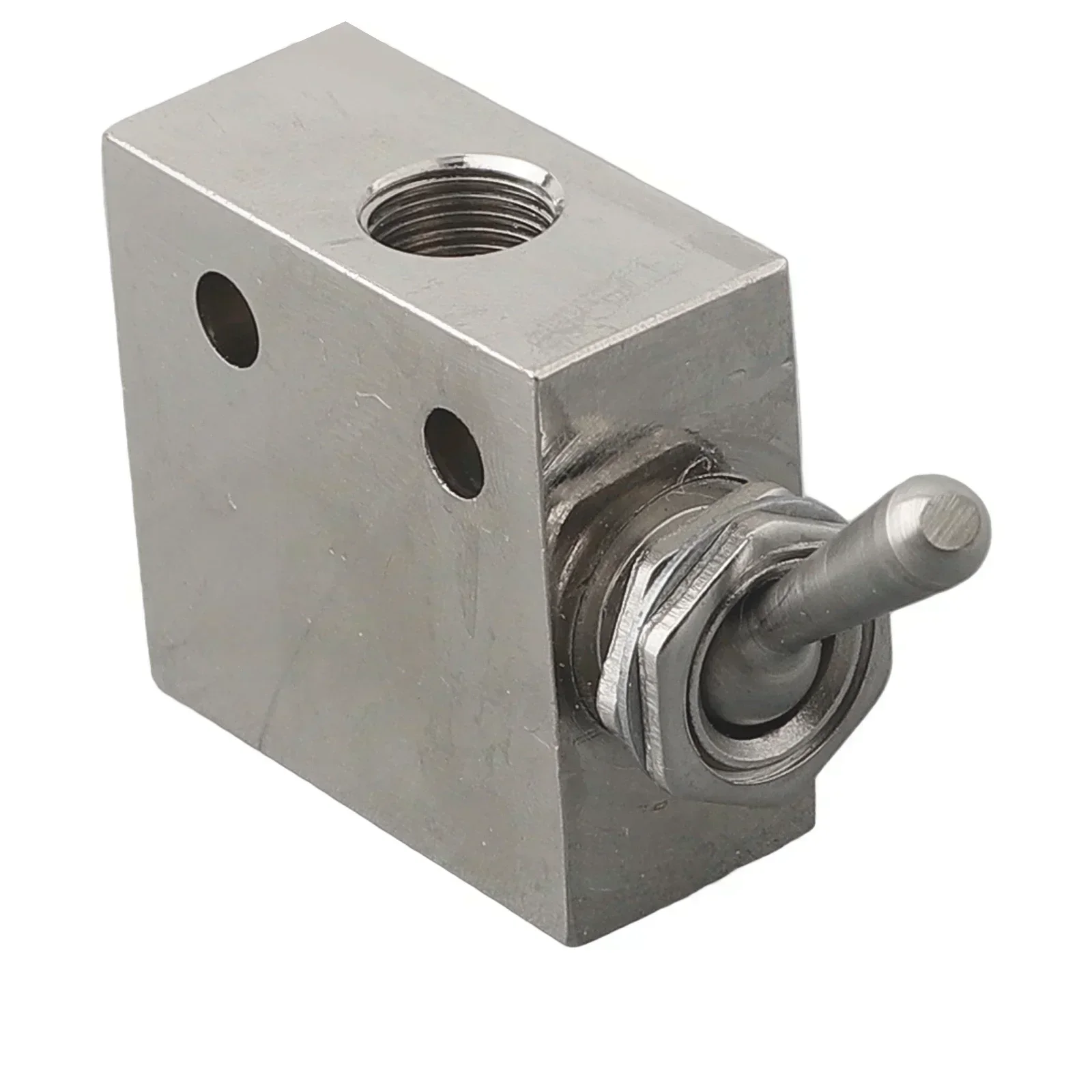 TAC2-31V Pneumatic Valve Valves Manifolds Toggle Lever hold Type 3 Way 5Hz Push Button Valve Rectangle Mechanical