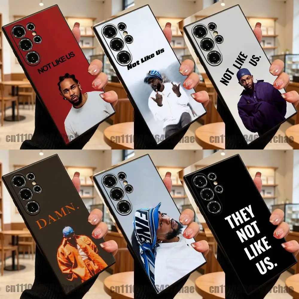 For K-Kendrick Lamar Not Like Us Phone Case Samsung S22,S24,S20,S25,S23,S30,S26,Ultra,Plus,5G ,Fe,Lite Black Cover
