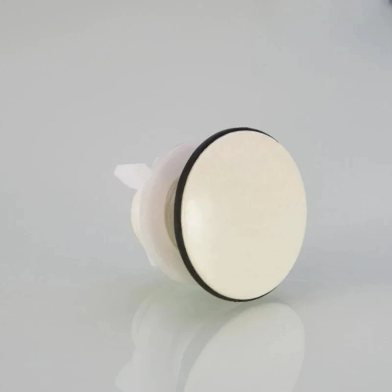 

1/2" Plastic Drain Stopper for Sink - Kitchen/Bathroom Sink Hole Cover, Garbage Disposal Compatible, Tub Part