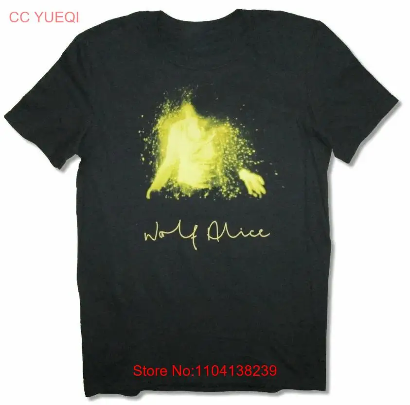 Wolf Alice Album Cover Tour 2016 Black T-Shirt