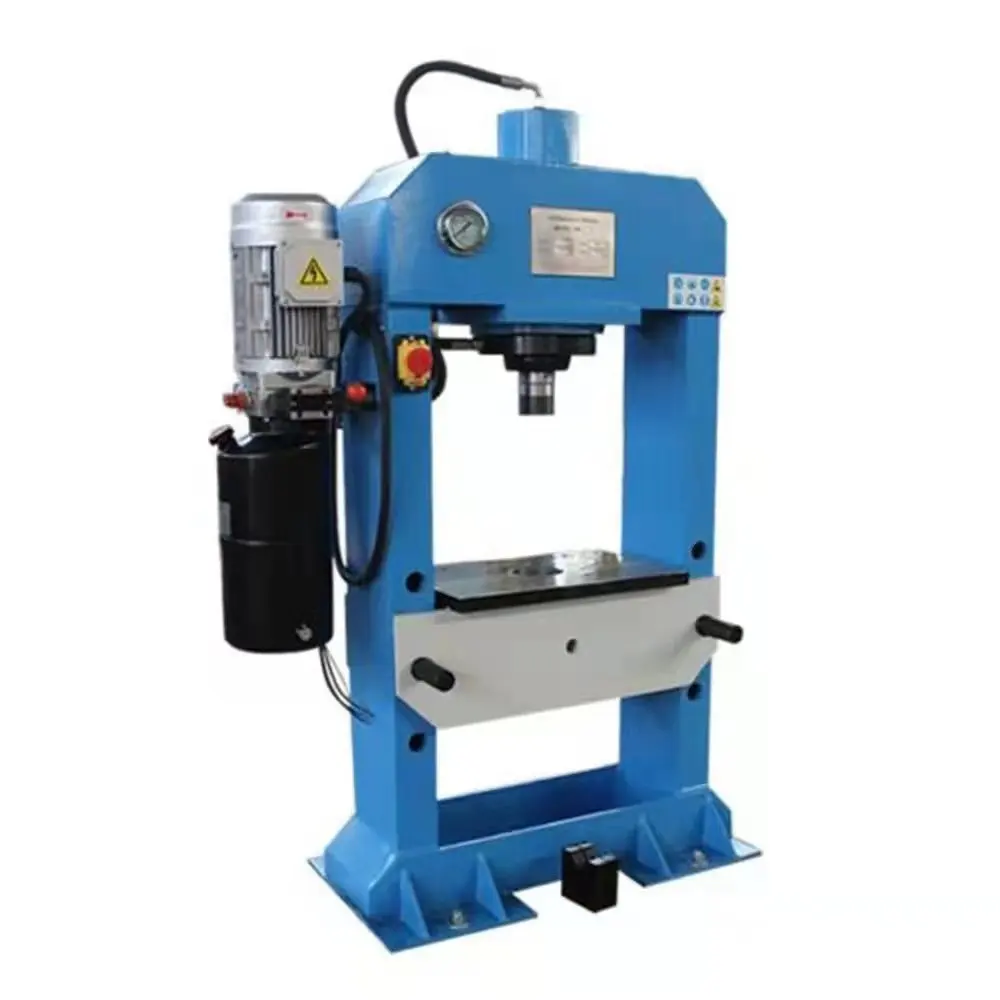 

50 Ton Electric Hydraulic Shop Press Machine HP Electro-hydraulic Gantry Punch Stamping Press Provided Steel Material 1000 2.2