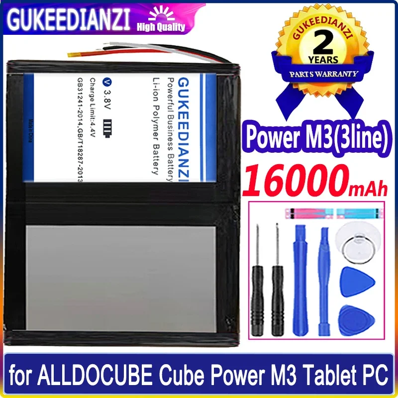 

For ALLDOCUBE Cube Power M3: 16000mAh Tablet Battery