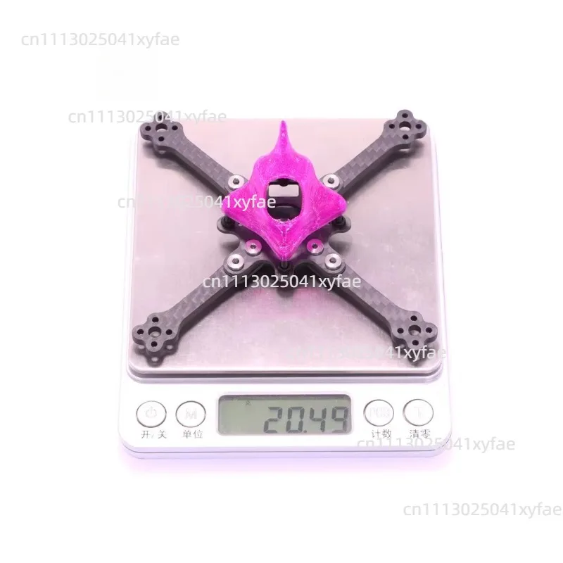 RC FPV Racing Model Parts Toothpick 115 2/3/3.5 Inch Frame Kit With TPU Canopy Fit Twiglet Meteor CineWhoop Crux3 Mobula view 5