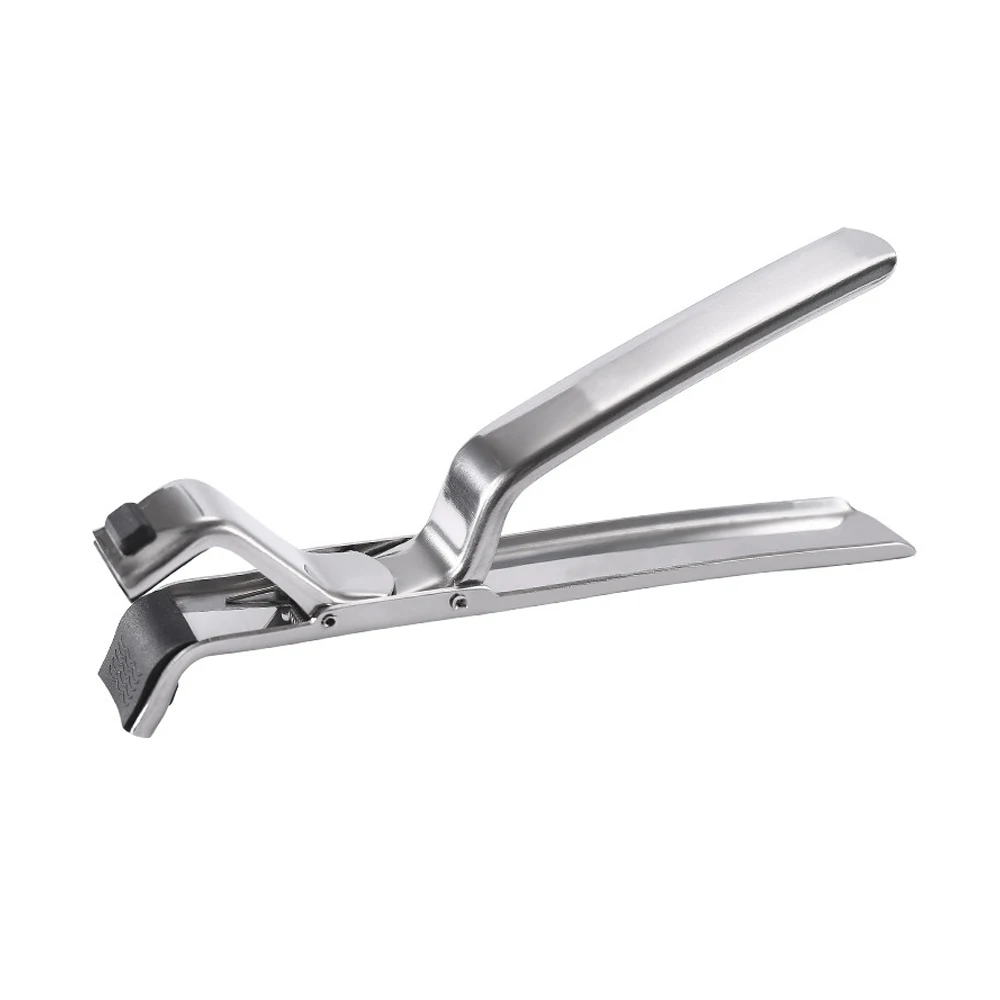 Anti-scald Gripper Clip Hot Dish Non-slip Plate Bowl Clip Retriever Tongs Silicone Handle Bowl Dishes Anti-scald Kitchen Tool
