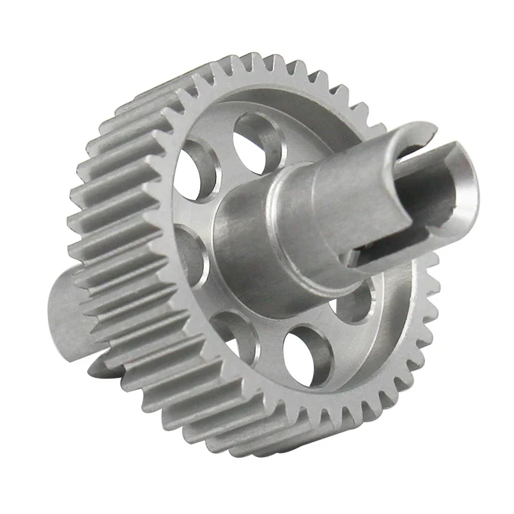 HOT RACING Aluminum Diff Spool Locker 40T Hard Anodized TTDR125H for Tamiya T3-01 Replace 1008601 Part G