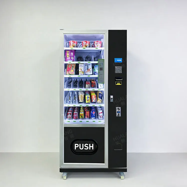 FOODLINE Customized Digital Vending Machine with Numeric Keypad Flexible Deployment Soft Beverage Vending Machine Refrigerator