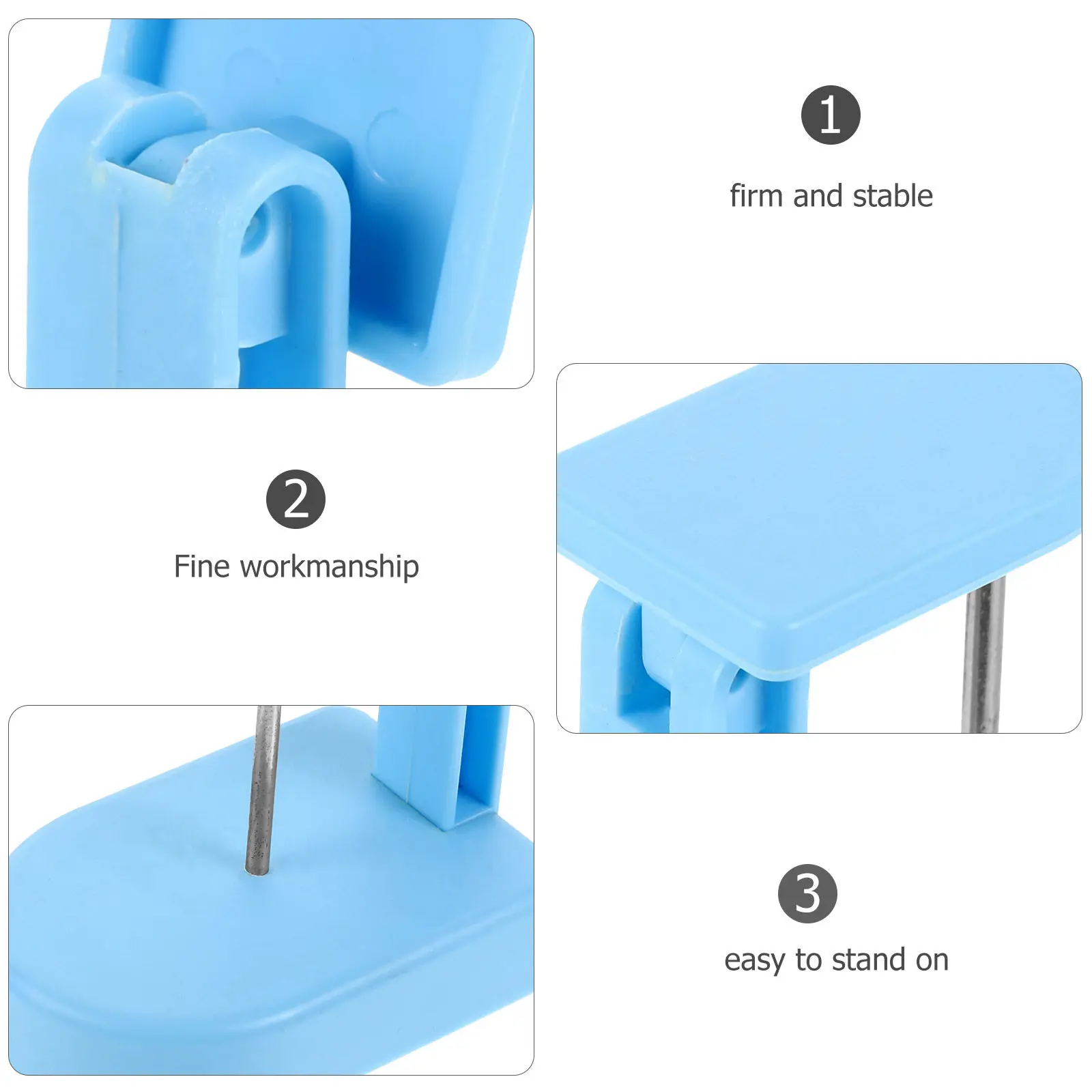 Metal Receipt Holder Spike for Restaurant Office Desktop Organizing Bills Checks Memos Tickets with Sturdy Iron Base and Smooth