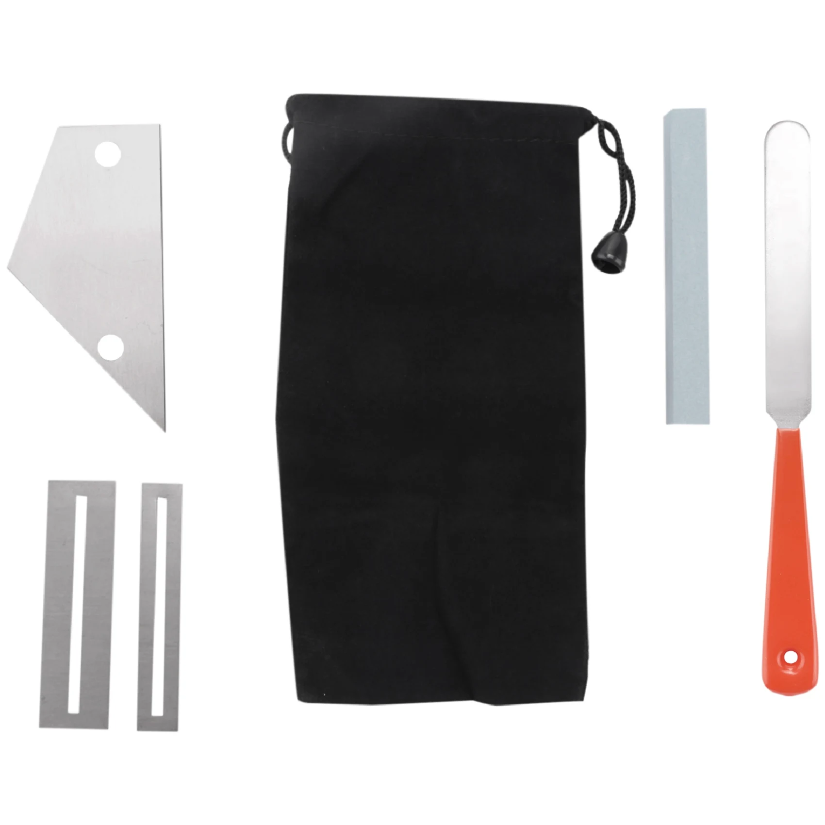 Guitar Fret Crowning File Leveling Tool Grinding Protectors Repair Part Set Guitar Repair Tool Accessories XQ