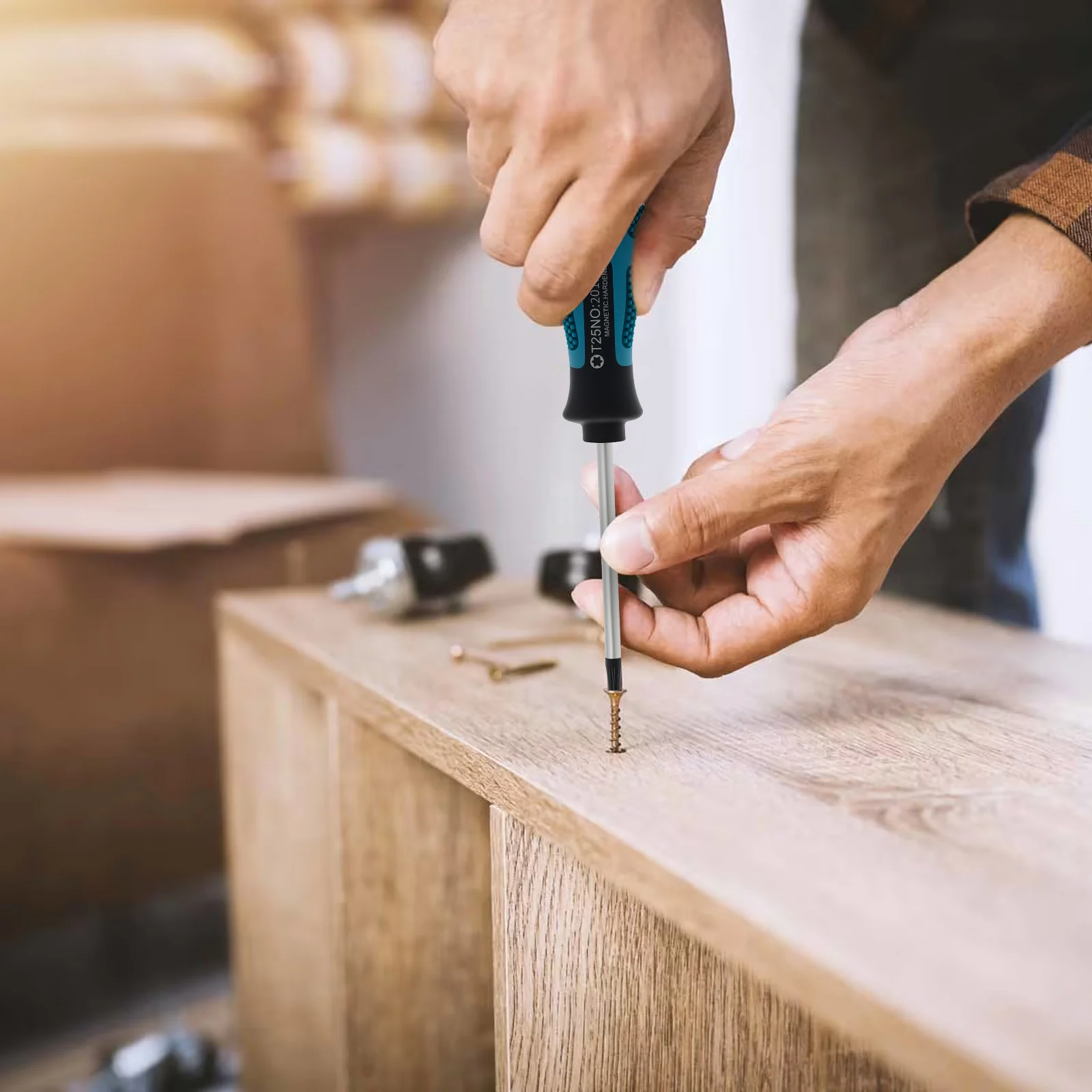 11Pcs Multipurpose Handle Screwdrivers Set Electrician Insulated Security Repair Hand Tools Cross/Straight Type Screw Driver