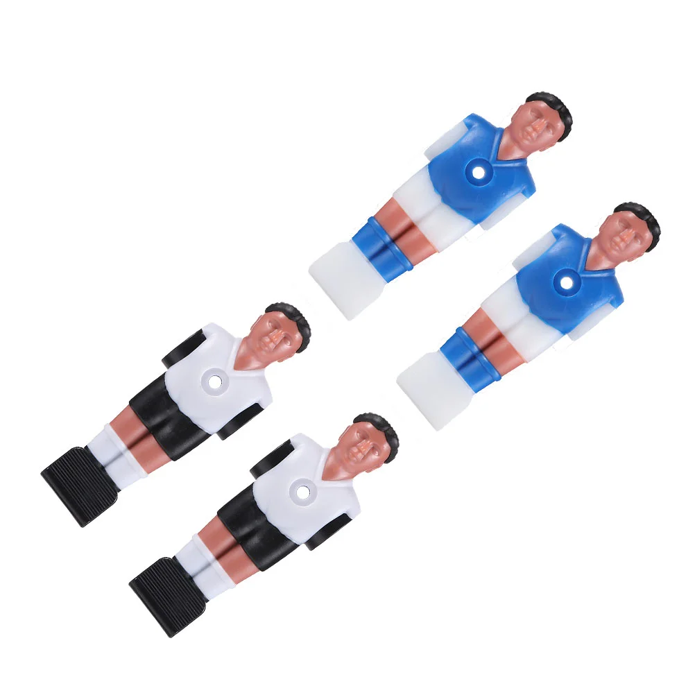 

4 Pcs Football Table Soccer Game Player Machine Replacement Resin Players Man Child Figurines