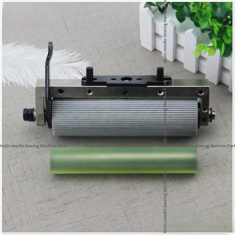 

1PCS 33-Needle Pull Clothes Rear Tug Wheel Rear Tug Iron Tooth Flat Rubber Wheel for Siruba Kansai Multi-needle Machine